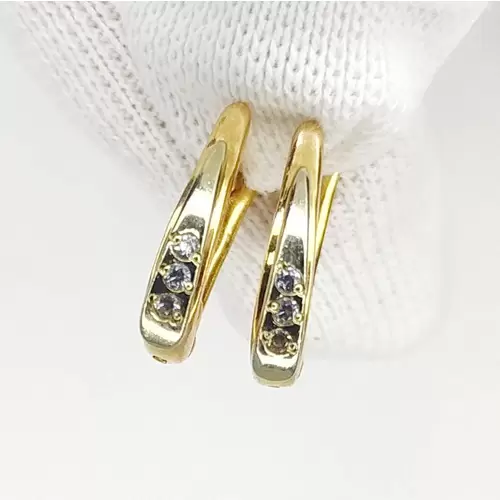 Серьги. Золото 585. Вес 2,37 гр.