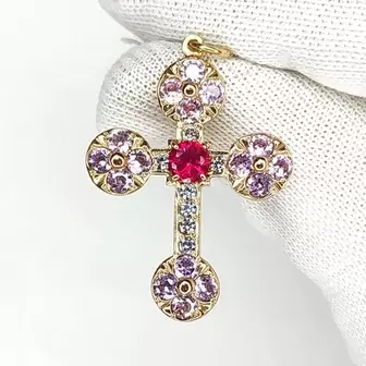 Крест. Золото 585. Вес 4,70 гр.