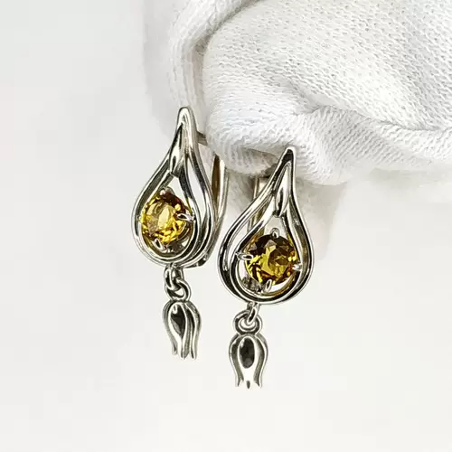Серьги. Серебро 925. Вес 3,51 гр.