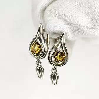 Серьги. Серебро 925. Вес 3,51 гр.