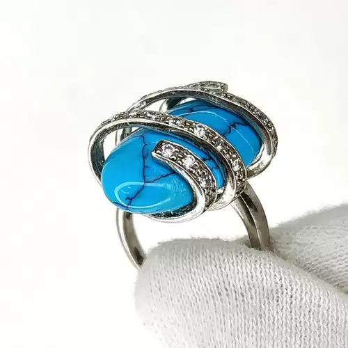 Кольцо. Серебро 925. Вес 8,9 гр.