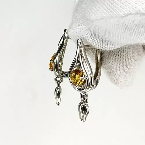 Серьги. Серебро 925. Вес 3,51 гр.