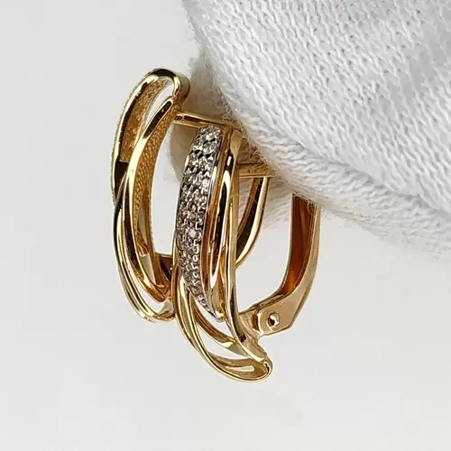 Серьги. Золото 585. Вес 3,19 гр.