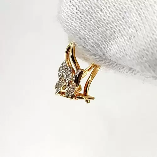 Серьги. Золото 585. Вес 1,1 гр.