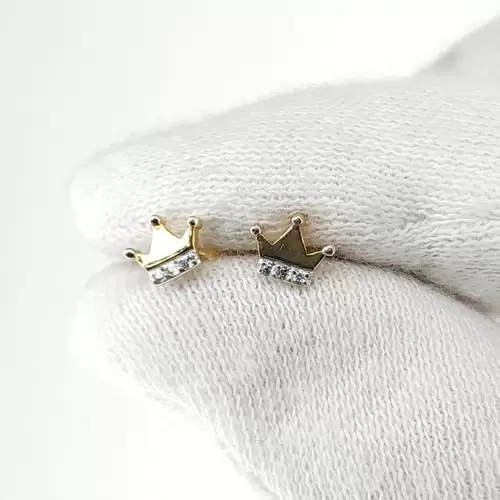 Серьги. Золото 585. Вес 0,93 гр