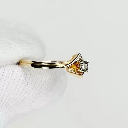 Кольцо. Золото 585. Вес 1,71 гр.