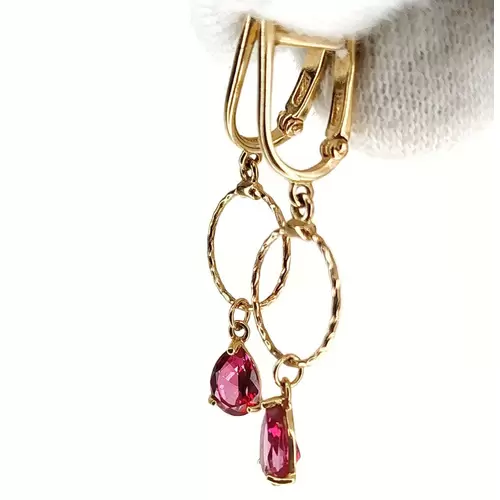Серьги. Золото 585. Вес 2,23 гр.