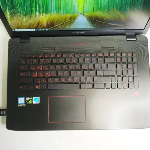 Ноутбук Asus GL 752 VW-T4543T