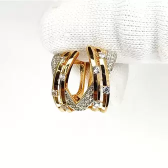 Серьги. Золото 585. Вес 2,97 гр