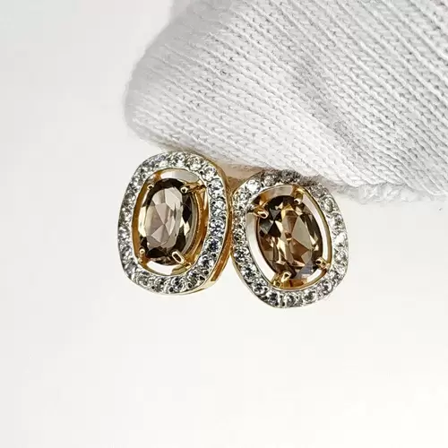 Серьги. Золото 585. Вес 3,23 гр.