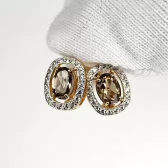 Серьги. Золото 585. Вес 3,23 гр.