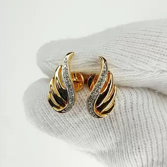 Серьги. Золото 585. Вес 1,75 гр