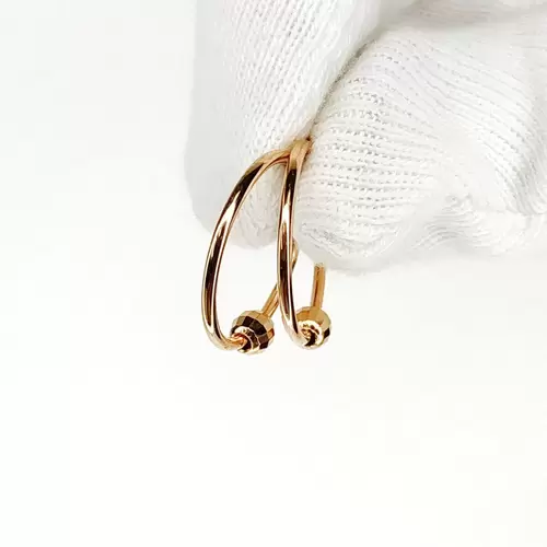 Серьги. Золото 585. Вес 1,22 гр.