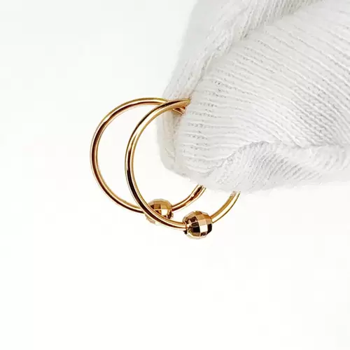 Серьги. Золото 585. Вес 1,22 гр.