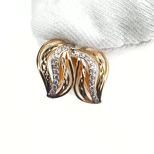 Серьги. Золото 585. Вес 2,3 гр.