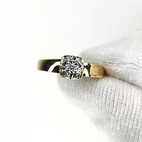 Кольцо. Золото 585. Вес 1,41 гр.
