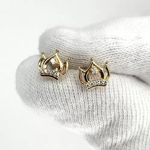 Серьги. Золото 585. Вес 1,05 гр.