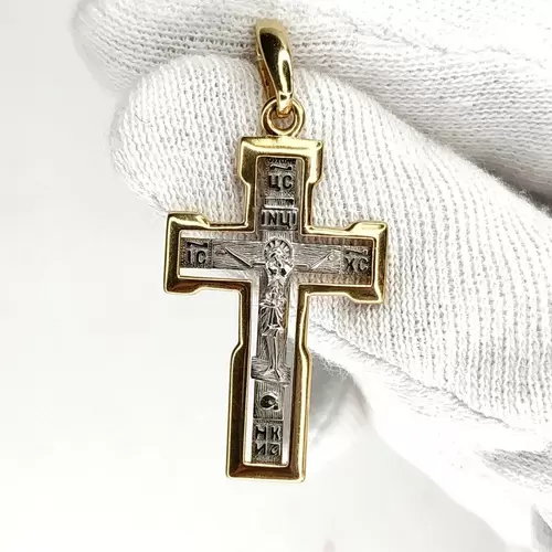 Крест. Золото 585. Вес 3,78 гр.