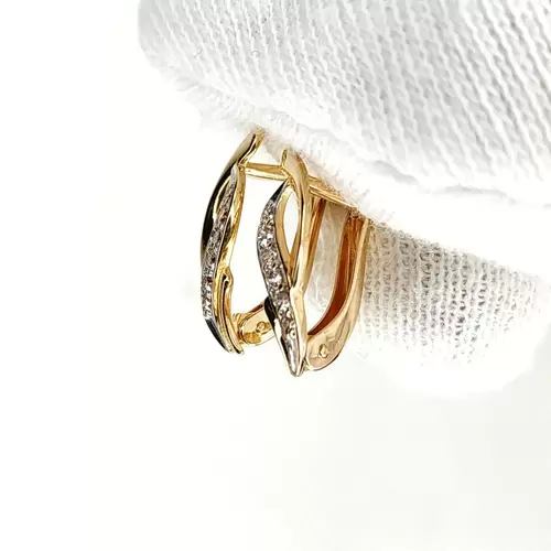 Серьги. Золото 585. Вес 1,54 гр.