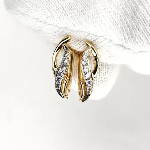 Серьги. Золото 585. Вес 1,54 гр.