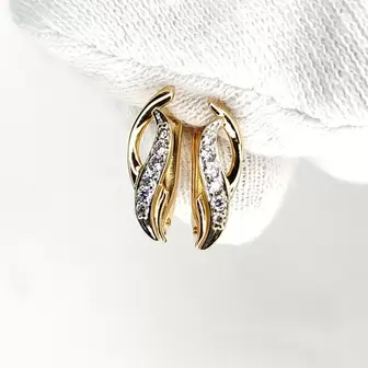Серьги. Золото 585. Вес 1,54 гр.