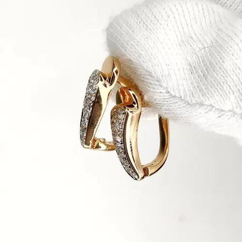 Серьги. Золото 585. Вес 3,33 гр.